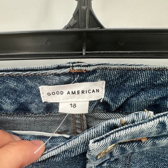 GOOD AMERICAN NWT Good Curve Straight in Blue312 // 16 - Picture 8 of 14
